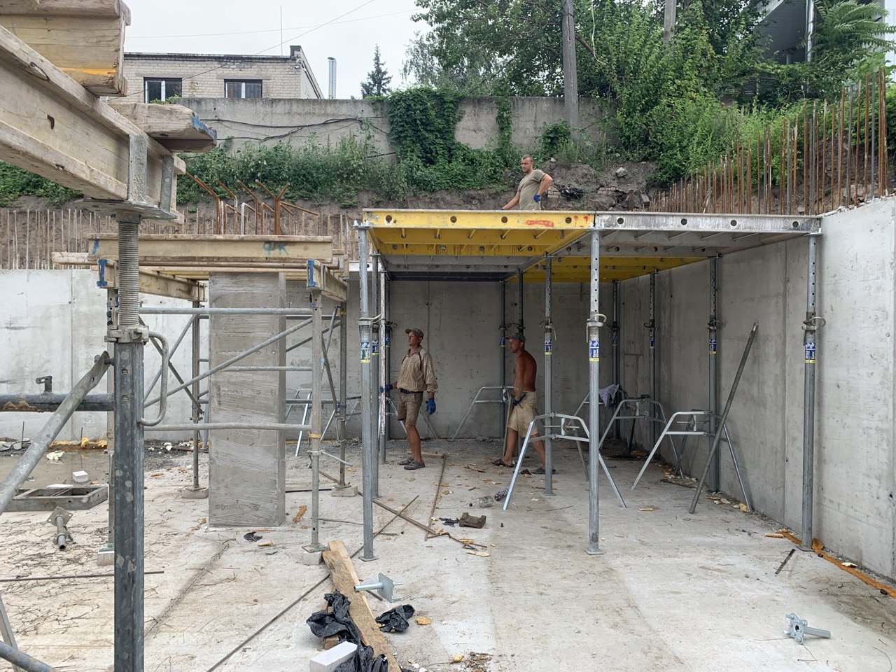 Стінова опалубка FORMRENT на об’єкті «Щасливий у Дніпрі»